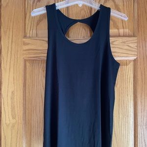 Zyia Black Twist Tank